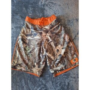 Mossy Oak‎ Break Up Infinity Camo Board Shorts Mens M Hunting Fishing Outdoor